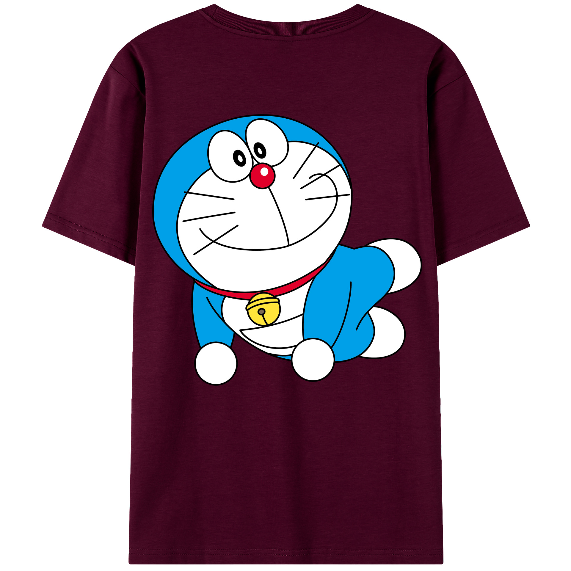 （画像用） ドラえもん Doraemon レディース半袖Tシャツ(バックプリント)